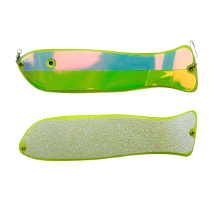 Image of O'Ki Tackle Kingfisher II Flasher | Chartreuse-Green Phantom; 13 in.