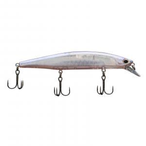 Image of Shimano World Minnow 115SP Suspending Jerkbait | Flash Boost Pink Smelt