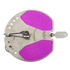 Image of Chinook Products Stainless Steel Trolling Diver | Fuchsia Tape; 4
