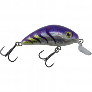 Image of Salmo Rattlin Hornet Shallow Runner Crankbait | Holographic Purple Tiger Shallow Runner; 1 3/4 in.