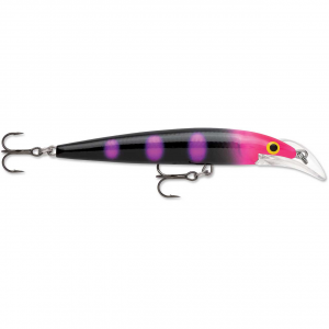 Image of Rapala Scatter Rap Deep Husky Jerk | Black Light; 4 in.