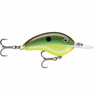 Image of Rapala OG Tiny Deep Series Crankbait | Hot Copper Green Shad; 2 1/4 in.