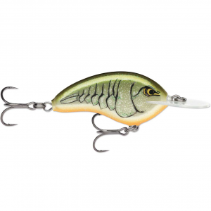 Image of Rapala OG Tiny Deep Series Crankbait | Rootbeer Crawdad; 2 1/4 in.