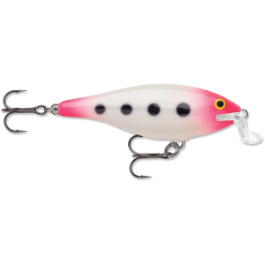 Image of Rapala Shallow Shad Rap | Glow Pink Squirrel; 2 in.