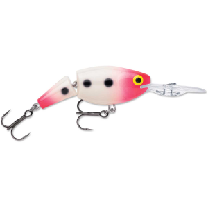 Image of Rapala Jointed Shad Rap | Glow Pink Squirrel; 2 3/4 in.