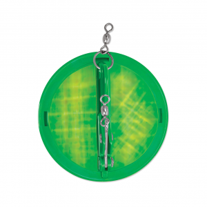 Image of Luhr Jensen Dipsy Diver | Kelly Green - Silver Bottom Moonjelly; Jumbo