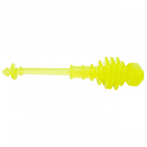 Image of Lunkerhunt Hive Micro Wiggler | Chartreuse Glow; 1 1/2 in.