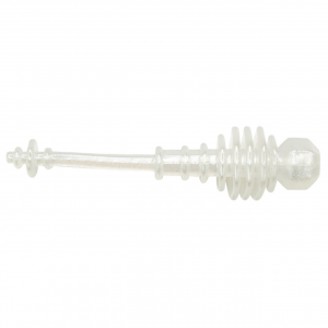 Image of Lunkerhunt Hive Micro Wiggler | Pearl White; 1 1/2 in.