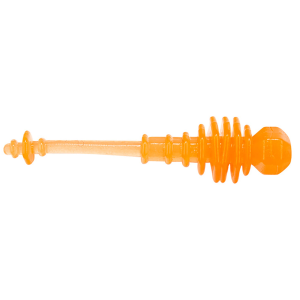 Image of Lunkerhunt Hive Micro Wiggler | Shock Orange; 1 1/2 in.