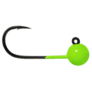 Image of Hawken AeroJig Jig Heads | Glow Chartreuse; 1/32 oz.