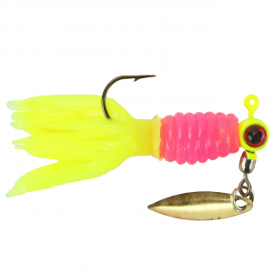 Mr. Crappie Sausage Head Spins Pre-Rigged Crappie Thunder | Hot Chicken.com; 1/16 oz.