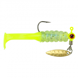 Image of Mr. Crappie Sausage Head Spins Pre-Rigged Slabalicious | Monkey Shine; 1/16 oz.