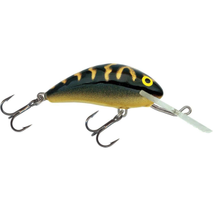 Image of Salmo Floating Hornet Crankbait | Black Tiger; 2 in.