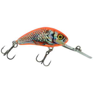 Image of Salmo Floating Hornet Crankbait | Silver Red Orange; 2 in.