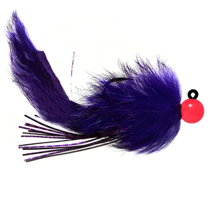 Image of Hawken AeroJig Twitching Jig | Pink-Purple Body; 1/2 oz.