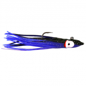 Image of Hawken AeroJig Twitching Death Jig | Black-Purple; 1/2 oz.
