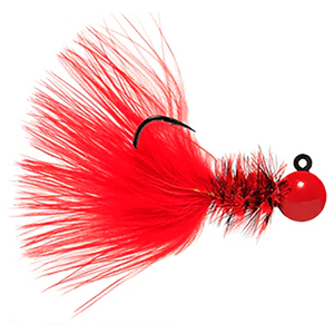 Image of Hawken Woolly Bugger Jig | Red Hd-Red; 1/32 oz.