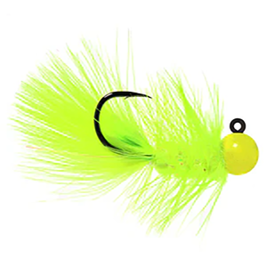 Image of Hawken Woolly Bugger Jig | Chartreuse Hd-Chartreuse; 1/16 oz.