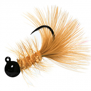 Image of Hawken Woolly Bugger Jig | Black Hd-Ginger; 1/16 oz.