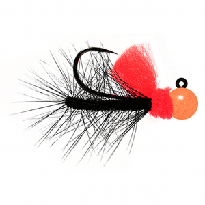 Image of Hawken AeroJig Nightmare Steelhead Jig | Peach Headed; 1/8 oz.