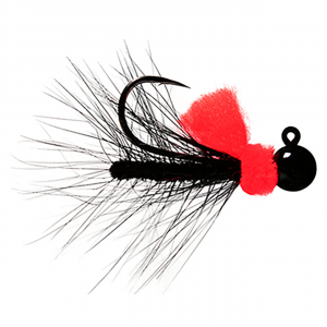 Image of Hawken AeroJig Nightmare Steelhead Jig | Black Headed; 1/8 oz.