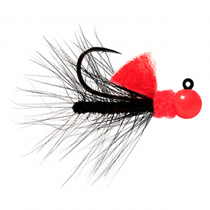 Image of Hawken AeroJig Nightmare Steelhead Jig | Flame Headed; 1/8 oz.