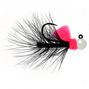 Image of Hawken AeroJig Nightmare Steelhead Jig | Cerise; 1/8 oz.