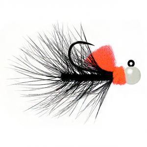 Image of Hawken AeroJig Nightmare Steelhead Jig | Orange; 1/8 oz.