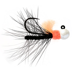 Image of Hawken AeroJig Nightmare Steelhead Jig | Peach; 1/8 oz.