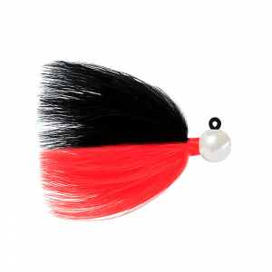 Image of Hawken Fire Flies Marabou Flash Jig | Nightmare; 1/4 oz.