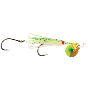 Image of Hawken Simon Soft Hoochie Spinner | Chartreuse Slash
