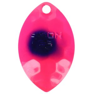 Image of Hawken Simon Cascade Spinner Blade | Pink Eye; 3 1/2 in.