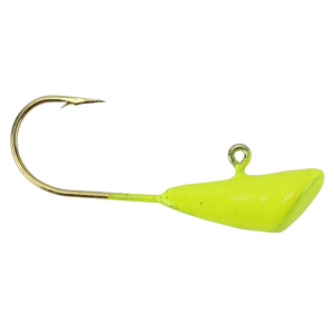 Image of Hawken Shad Dart Jig Head | Yellow Chartreuse; 1/16 oz.