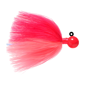 Image of Hawken Sy's UV Marabou Jig | Cerise Hd-Cerise-Pink; 1/8 oz.