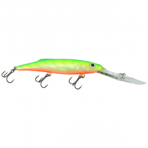 Image of Salmo Freediver Crankbait | Green Tiger UV; 3 1/2 in.