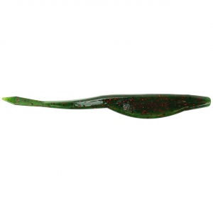 Image of Yamamoto D-Shad | Watermelon w/ Black/Red Flake; 5 in.