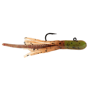 Image of Hawken Trout Trap Stinger Jig | Natural Grasshopper; 1/32 oz.