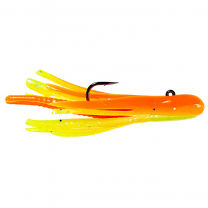 Image of Hawken Trout Trap Stinger Jig | Orange Roe; 1/32 oz.