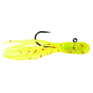 Image of Hawken Trout Trap Jig | Mean Green Red Flake; 1/32 oz.