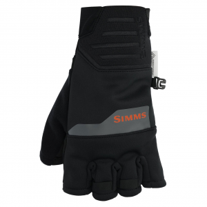 Image of Simms Windstopper Half Finger Glove | Black; M