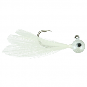 Image of Hawken AeroJig ZipZip Jigs | Pearl/White ; 1/16 oz.