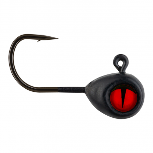 Image of Northland Tungsten Crappie King Jig | Black; 1/16 oz.