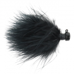 Image of Northland Marabou Jig | Black; 1/16 oz.