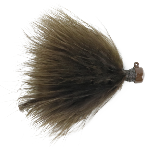 Image of Northland Marabou Jig | Brown; 3/32 oz.