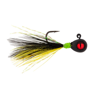 Image of Northland Tungsten Crappie King Fly | Bumble Bee; 1/8 oz.