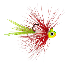 Image of Northland Tungsten Flat Fry Fly | Tiger Beetle; 1/16 oz.