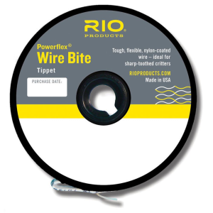 Image of RIO Powerflex Wire Bite Tippet | 40 lb.; Clear