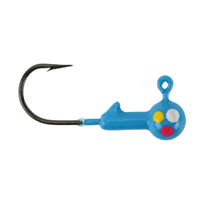 Image of Northland Gum-Ball Jig Head | Super-Glo Blue Wonder; 1/16 oz.