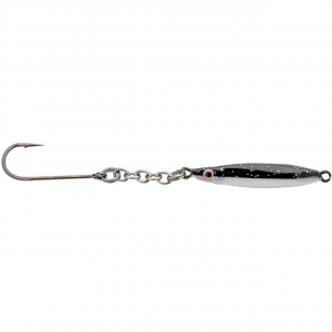 Image of Mr. Crappie Chick'n Chain | Chrome / Black Back; 1/8 oz.
