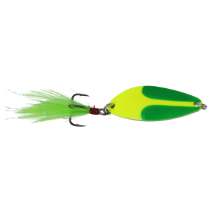 Image of Mr. Crappie Jack Knife Spoon | Lime-N-Ator; 1 in.